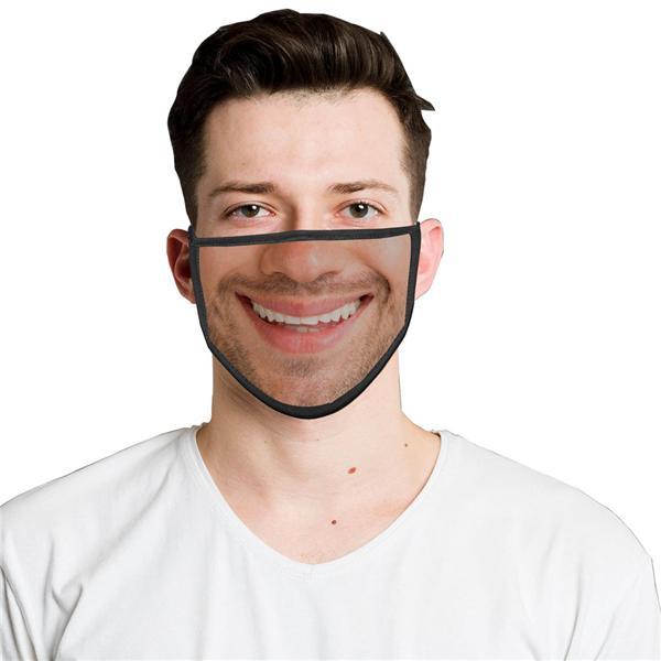Mouth Emoji Print Face Mask