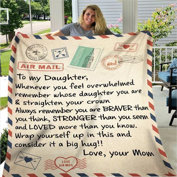 Hot Selling !  Letter Printed Blanket