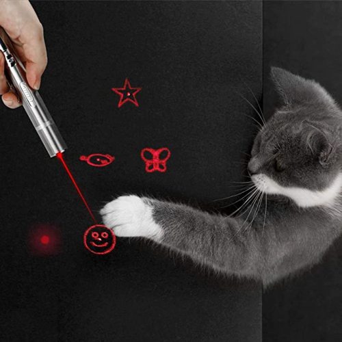 Pet Toy USB Rechargeable 5 In 1 Funny Cat Stick