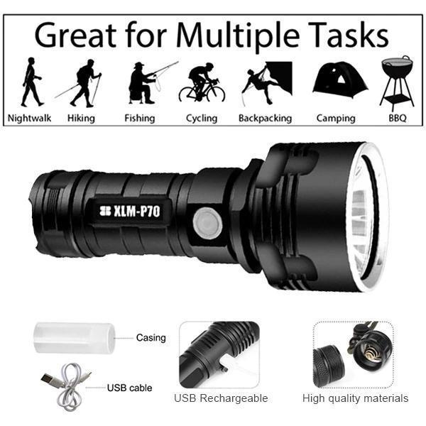 Enhanced multi-function flashlight