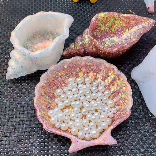 DIY Crystal Resin Molds Set