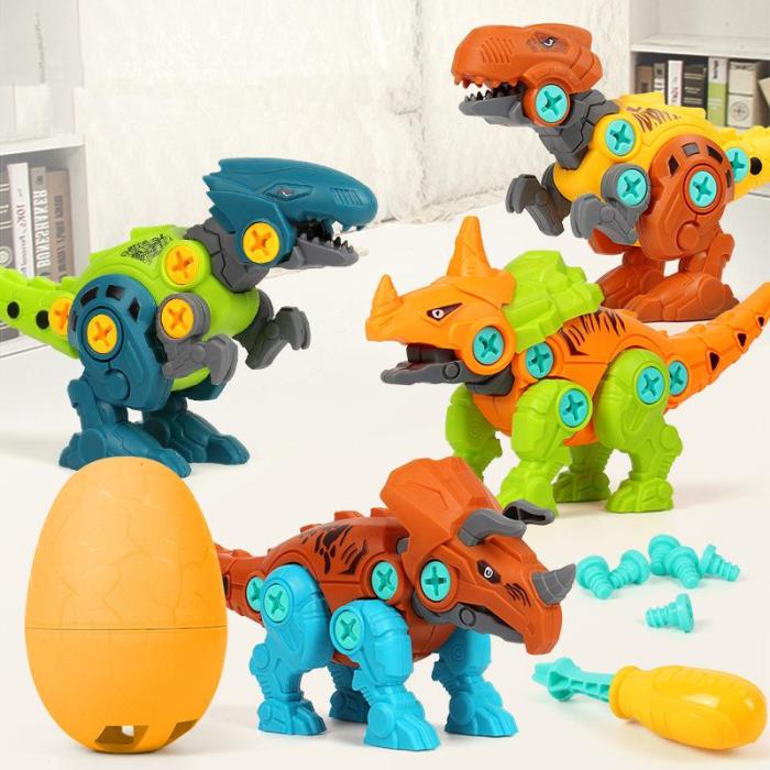 DIY Assembled Dinosaur Toy