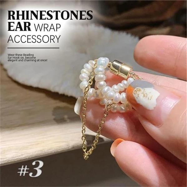 Rhinestones Ear Wrap Accessory