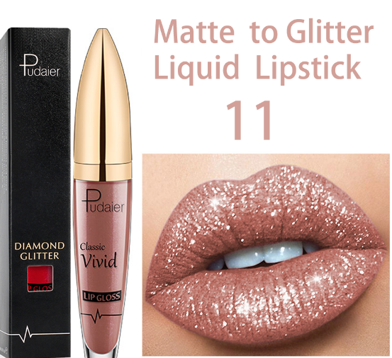 18 Color Diamond Shiny Long Lasting Lipstick