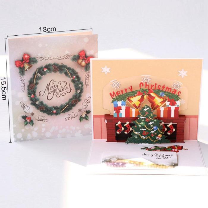 3D Christmas Pop Up Cards