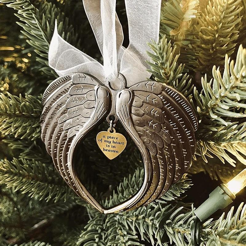 US 18.88 Angel Wings Bell Ornament 🎄 Christmas Tree Pendant 🎄 www
