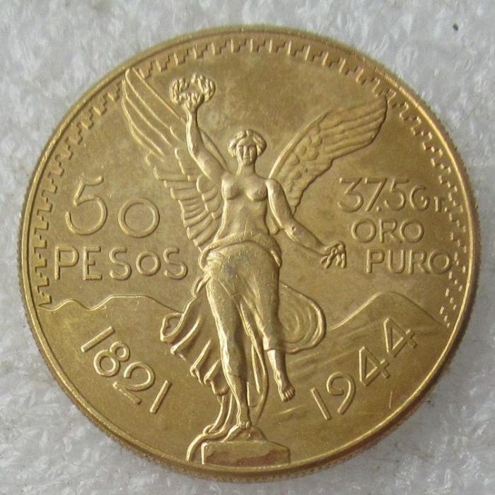 Mexico 50 Pesos Coin (1921-1947）