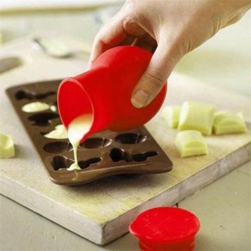 Portable Silicone Chocolate Butter Melting Pot （2 PCS）