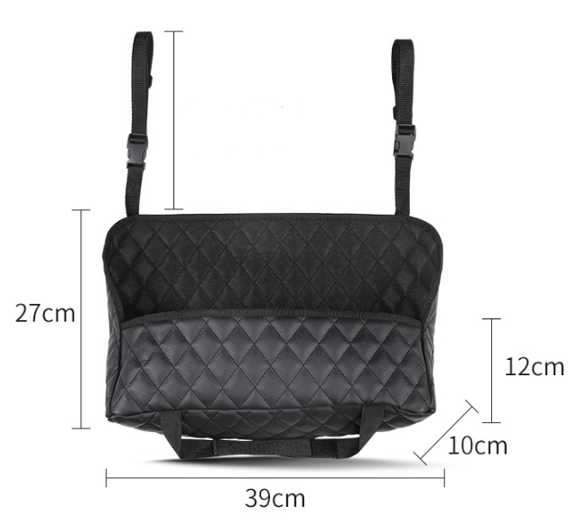 Premium Car Seat Storage Bag & Net