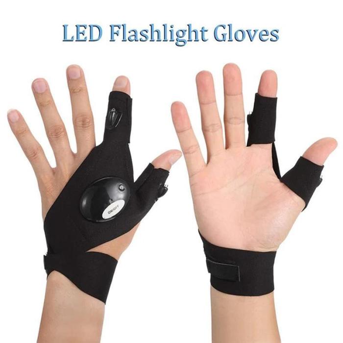LED Flashlight Glove ( 1 Pair )