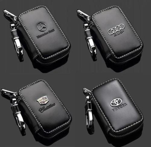 🎄Car Key case,Genuine Leather Car Smart Key🎁