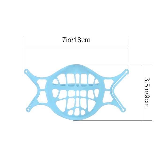 2021 seventh generation upgraded silicone 3D mask holder