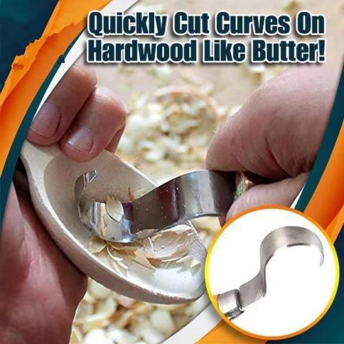 DIY Hand Chisel Wood Carving Tool FastCraft Curve Carving Knife