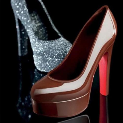 Chocolate High Heels Shoe Mold Set