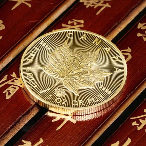 2020 & 2015 Canada $5 1/10-oz Gold Maple Leaf BU