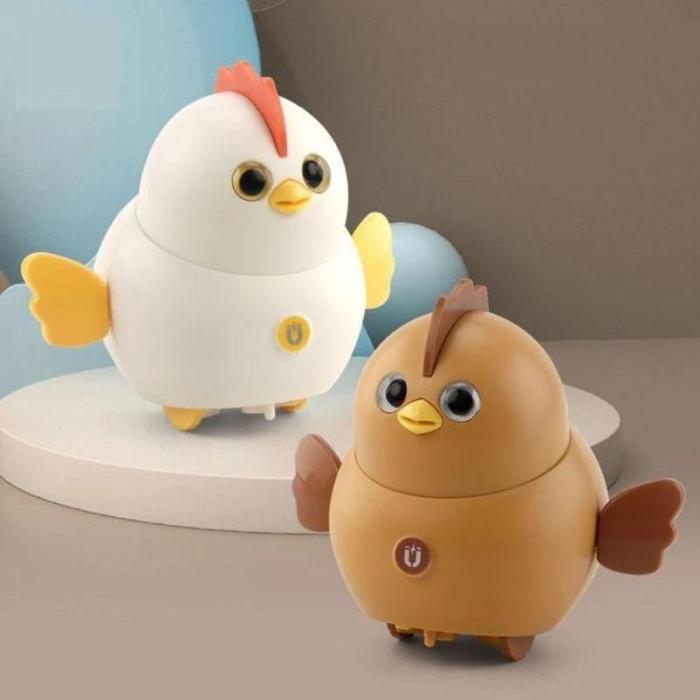 Cute Electric Swing Magnetic Chick Toy