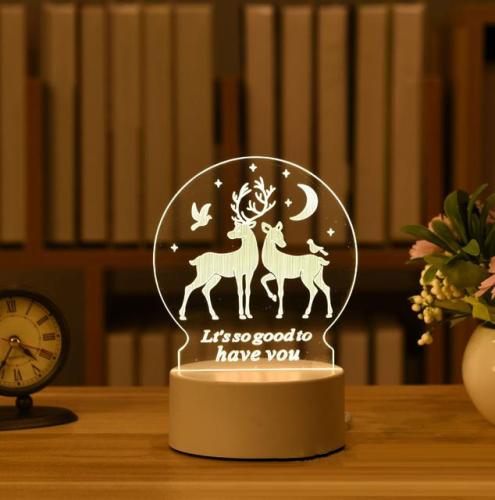 HOME DECOR 3D ILLUSION LAMP