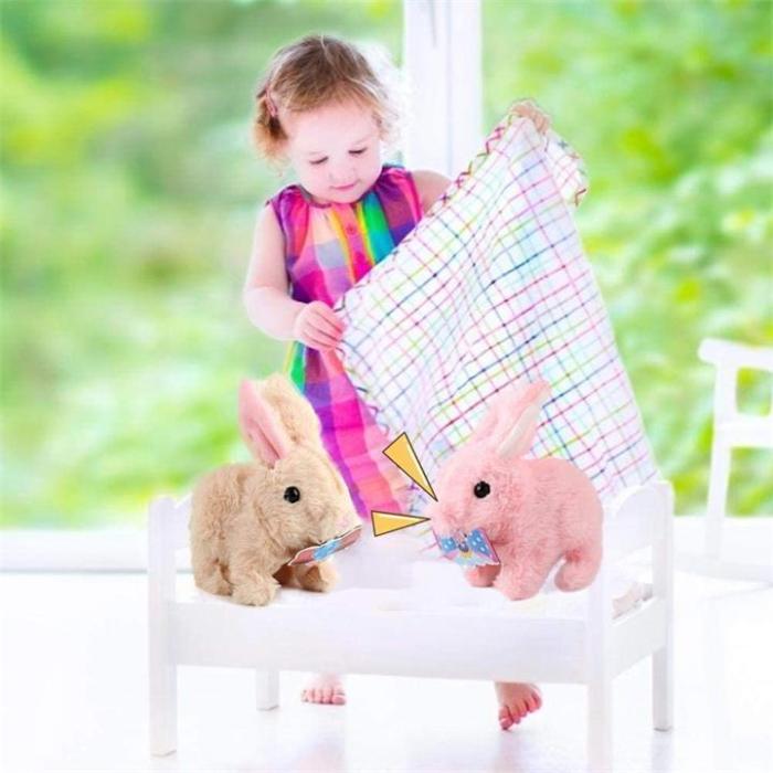 Easter Bunny🐰 Educational interactive toys can walk and talk