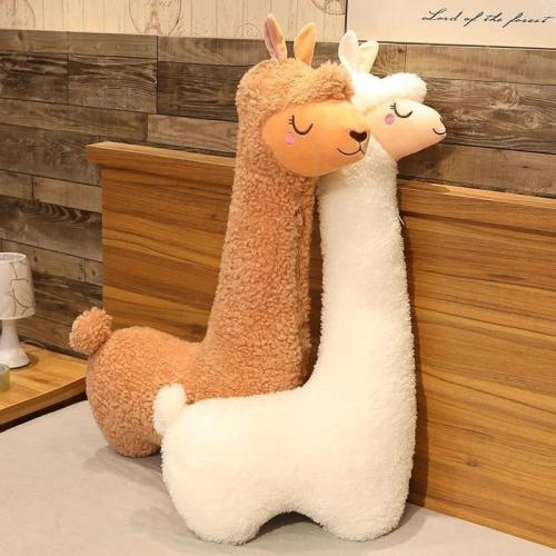Fluffy Alpaca Plush Toy