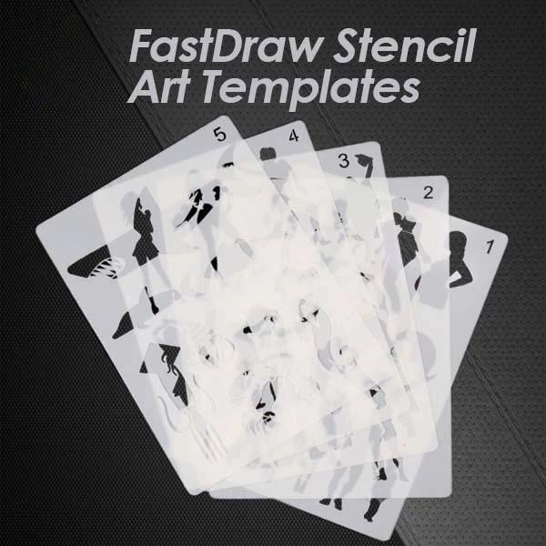 Fast Draw Stencil Art Templates