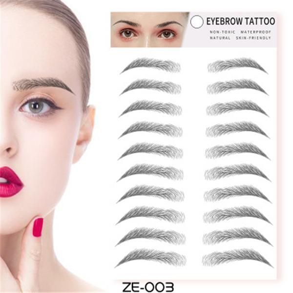 4D Hair-like Authentic Eyebrows