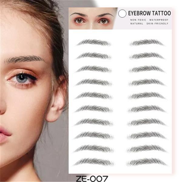 4D Hair-like Authentic Eyebrows