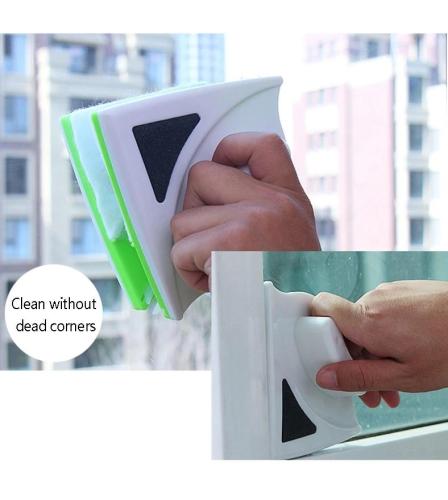 Double Side Glass Cleaning Brush Magnetic