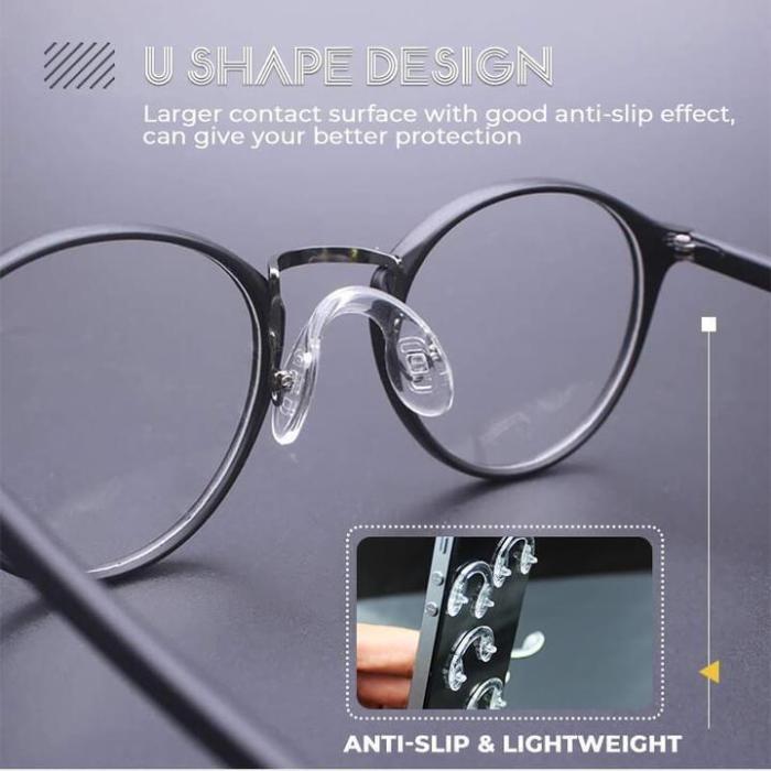 Comfy Silicone Eyeglasses Pads (10PCS)