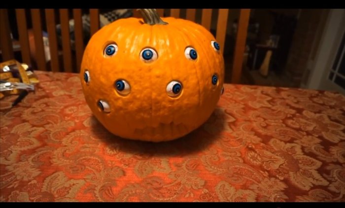 Creepy Halloween Eyes🎃 Scary Halloween Pumpkin