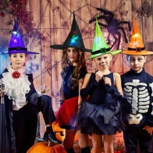 Glowing Witch Hat Hanging/Wearable