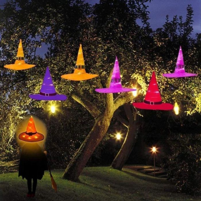 Glowing Witch Hat Hanging/Wearable