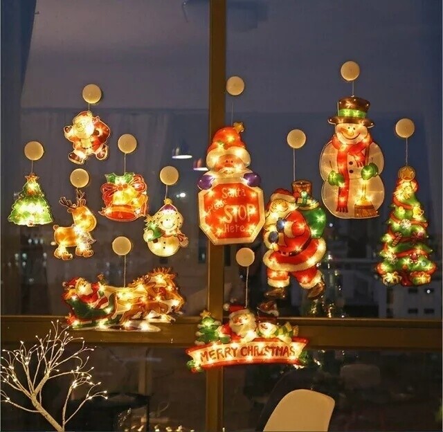 Christmas Tree Ornament Hanging Lights