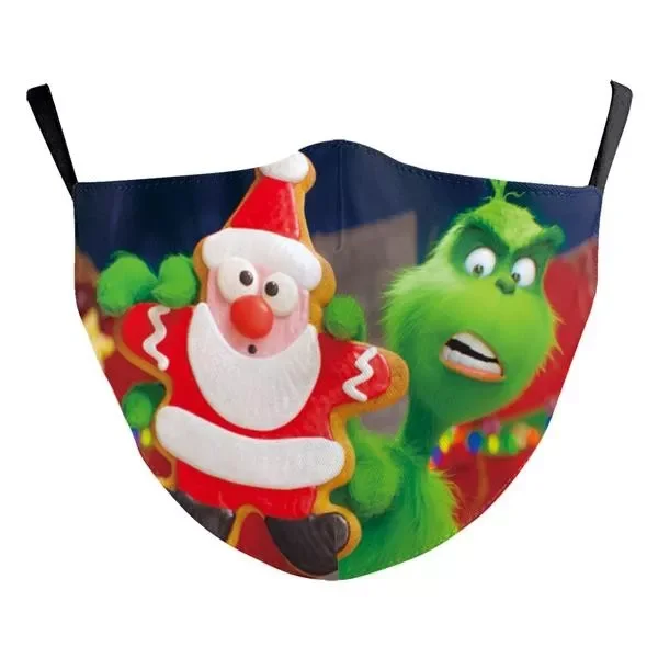 Christmas Style Printed Cloth Face Mask