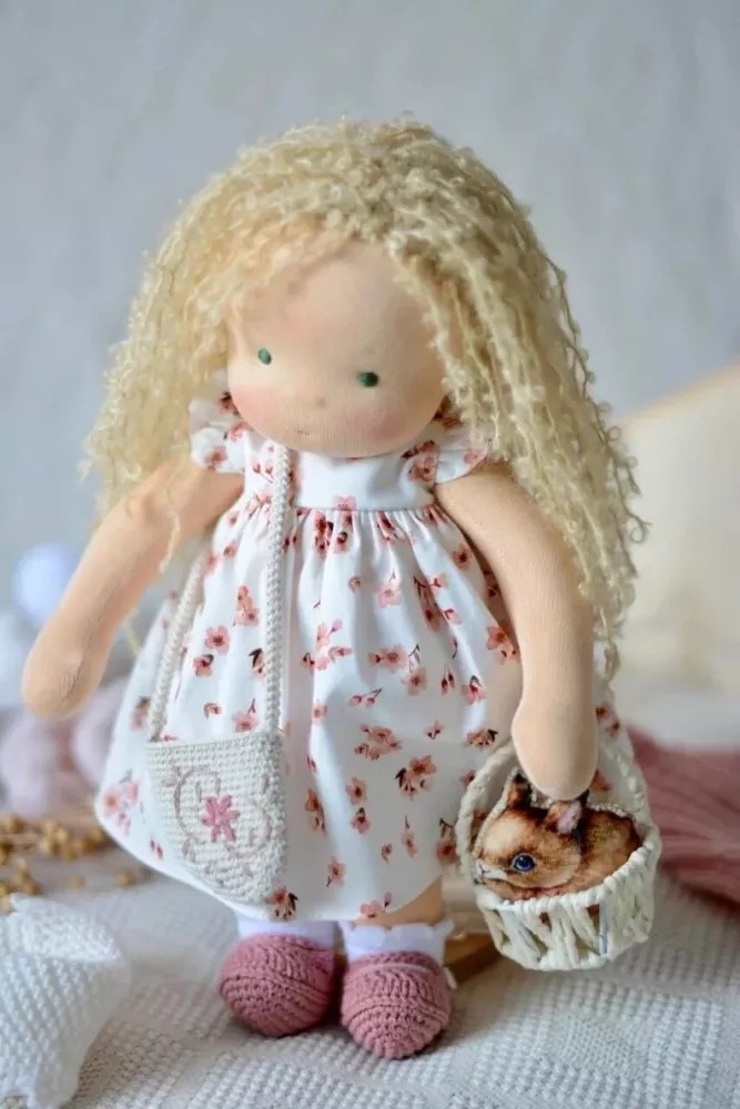 LAST DAY 60% OFF🎁The Best Gift for Kids-Artist Handmade Waldorf Doll👧