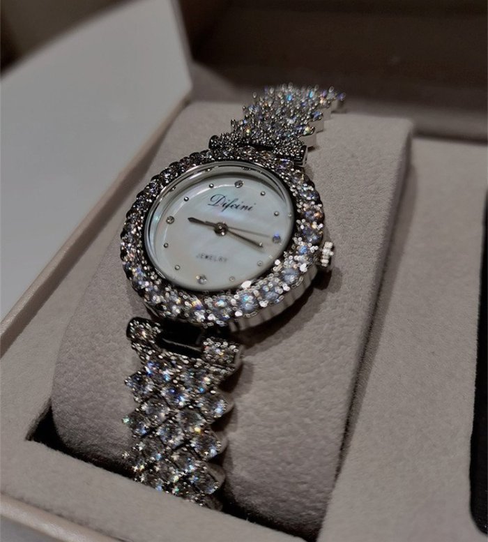 Diamond Watch & Bracelet