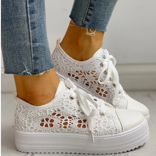 New Fashion Canvas Sneakers Women's Casual Design  Shoes -snk
