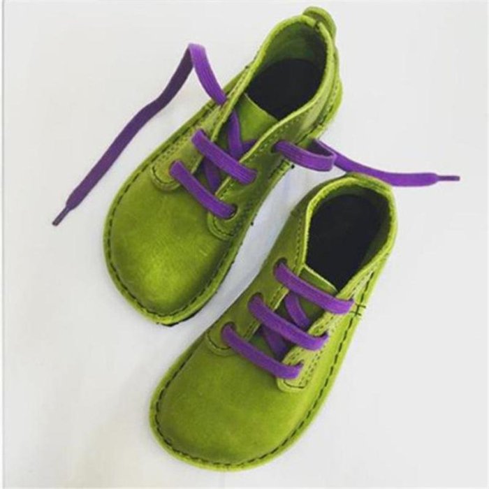 Retro Harajuku Style Lace-Up Shoes Women's Singles -loafers