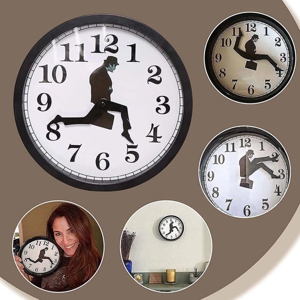 Last Day 50% OFF-Silly Walk Wall Clock🔥Hot Sale Now