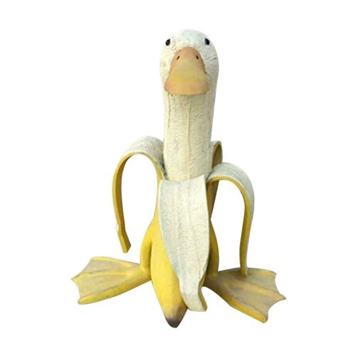 Sadech Funny Art Banana Duck