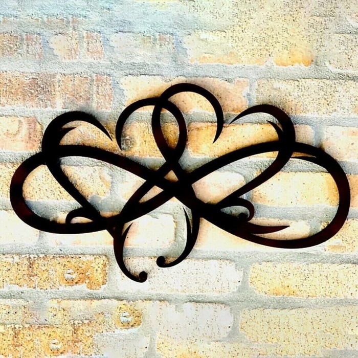 🔥 Last Day 50% OFF 🔥 Infinity heart - Steel wall decor Metal Wall art