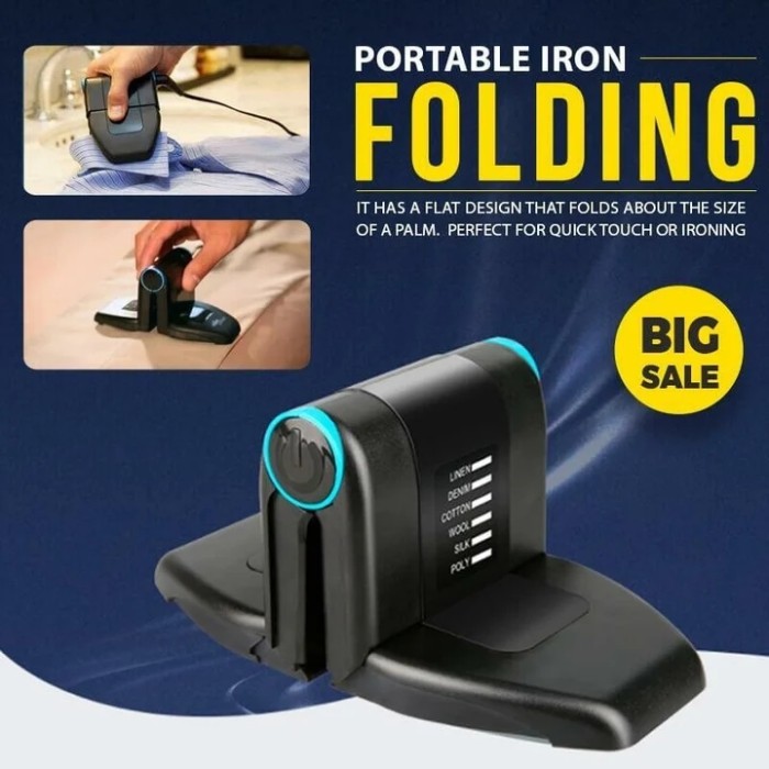Folding Portable Iron