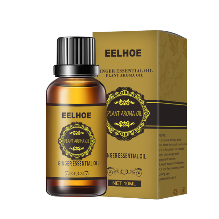 Ginger essential oil firming slim Belly Massage Oil Toning liquid Abdominal toning massage essential oil