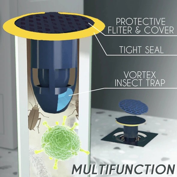 Insect-Proof Floor Drain Core