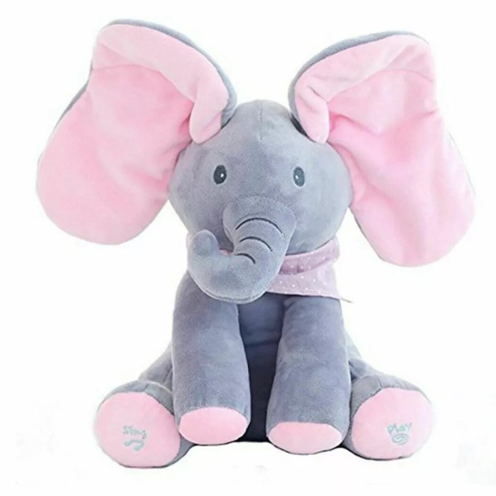 Peekaboo Elephant Plush Toy