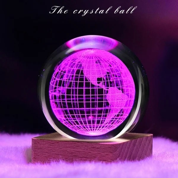 ✨Mother's Day Sale 45% Off - Colourful Gradient Crystal Ball Light