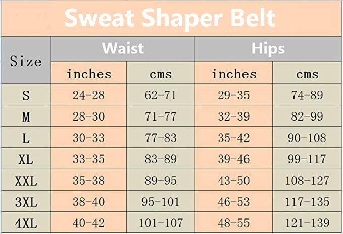 New Sweat Shaper Belt