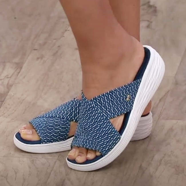 Women' Slippers Platform Casual Shoes Flats