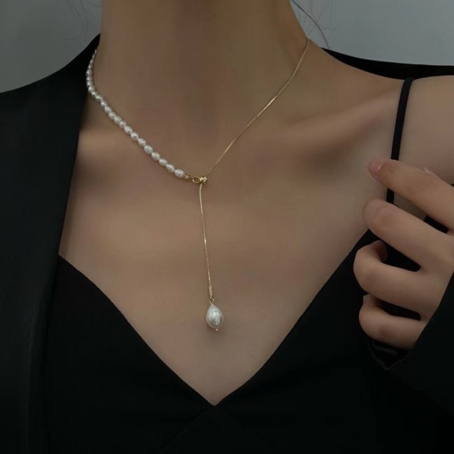 🔥 Last Day Promotion 40% OFF🔥Adjustable Pearl Necklace
