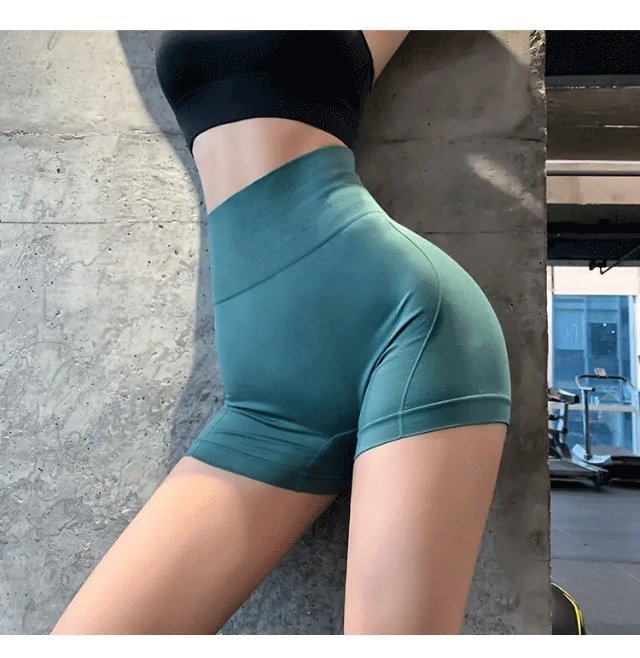 💖tummy tucking Yoga Pants 🌹High-waisted, hip-lifting, Padded sports safety pants