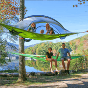 MULTI-PERSON HAMMOCK- PATENTED 3 POINT DESIGN (Free Worldwide Freight)